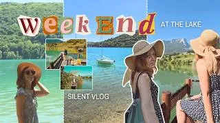 Thumbnail: a 3-day weekend at the lake in France⛱️ - slow living silent vlog 🍃