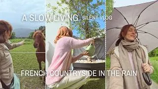 Thumbnail: the weather changed my plans 🌧️ - a slow living silent vlog in France 🍃