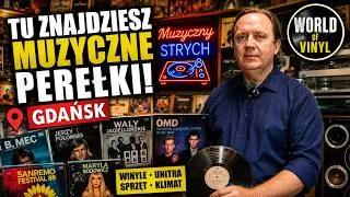 Thumbnail: Tysiące winyli, Unitra i muzyczne skarby! Muzyczny Strych w Gdańsku