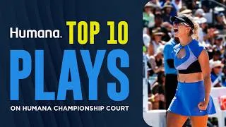 Thumbnail: Check out the Humana Championship Court Top 10 Plays from the 2025 - 2026 season!
