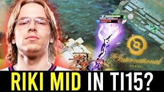 Thumbnail: "TOPSON CLASSIC RIKI MID vs NIGMA GALAXY IN TI15.."