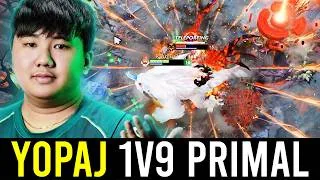 Thumbnail: "YOPAJ 1V9 PRIMAL BEAST IN SEA PUBS.." - PERFECT GAME!