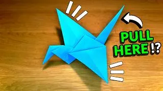 Thumbnail: Origami Flapping Paper Bird | Fun & Easy Origami