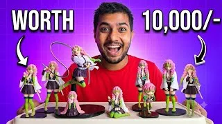 Thumbnail: I BOUGHT CHEAPEST DEMON SLAYER MITSURI ACTION FIGURES FROM MEESHO! 😍