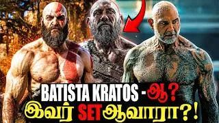 Thumbnail: BATISTA Is Officially KRATOS! 😱 PERFECT Casting or HUGE Mistake? | Tamil