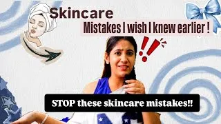 Thumbnail: Stop Doing These Skincare Mistakes! ⚠️(You're Ruining Your Skin)