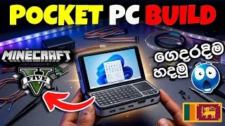Thumbnail: POCKET GAMING PC BUILD IN SINHALA - Minecraft gameplay sinhala - Low budjet gaming pc Sinhala GTA V
