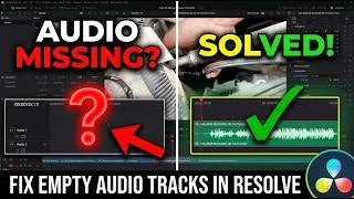 Thumbnail: How to Restore Deleted Audio in DaVinci Resolve (Fast & Easy)