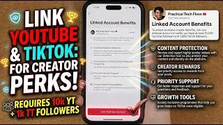 Thumbnail: How to Link YouTube to TikTok (Step-by-Step Tutorial)
