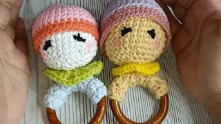 Thumbnail: #CALwith PES Amigurumi Rattle Part 2 Pradhan Online Embroidery Wool and Yarn Store India