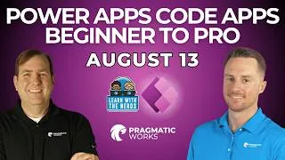 Thumbnail: Free Live Event: Power Apps Code Apps Beginner to Pro