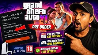 Thumbnail: GTA 6 Price 😱 | Pre Order Start 