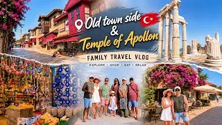 Thumbnail: ✨ Walking Around Side Old Town & Apollon Temple | Family Travel Vlog 🇹🇷