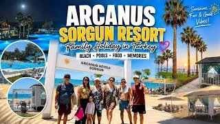 Thumbnail: ☀️ Family Holiday at Arcanus Sorgun Resort I Side, Antalya in Turkey 🇹🇷 I Beach, Food & Spa 🏖️ ✨🌊