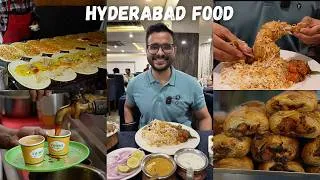 Thumbnail:  HYDERABAD FOOD TOUR | Shadab Biryani, Ram ki Bandi, Taiba cafe and more