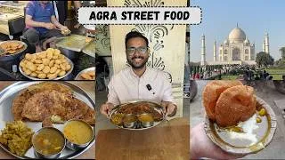 Thumbnail: AGRA STREET FOOD | Deviram Sweets, Ram Babu Paratha, Mama chicken franky and more