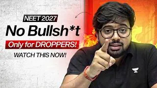 Thumbnail: NEET 2027 Dropper? WATCH THIS BEFORE YOU WASTE ANOTHER YEAR