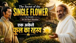 Thumbnail: एक अकेले फूल का रहस्य | The Secret of the Single Flower by Gurudev Sri Sri Ravi Shankar