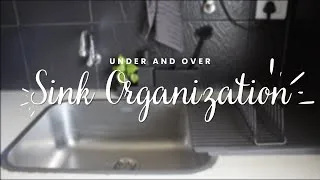 Thumbnail: Organize with me | Kitchen Sink Organization