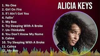 Thumbnail: Alicia Keys 2024 MIX Grandes Exitos - No One, Girl On Fire, If I Ain't Got You, Fallin'