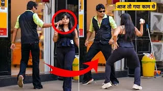 Thumbnail: Pulling Strangers Cheek Gone wrong  #pulling #Cheek #Prank #Allahabad #SumitCool