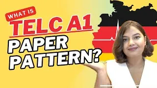 Thumbnail: Telc A1 German Exam Pattern 2025🔥| Format + Easy Tips