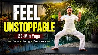 Thumbnail: Do This Every Morning to Feel Unstoppable | 20-Min Yoga | @PrashantjYoga 