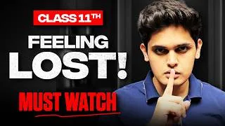 Thumbnail: Class 11th - Feeling Lost? | Must Watch | Prashant Kirad