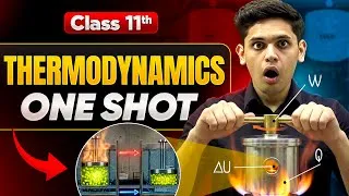 Thumbnail: Thermodynamics🔥 | CLASS 11 Physics | Complete NCERT Chapter |Prashant Kirad