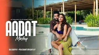 Thumbnail: Aadat X Insane - Mashup | AP Dhillon X Honey Singh X Karan Aujla | Latest Punjabi Song 2026