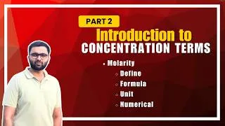Thumbnail: Molarity Explained l Molarity Explained | Formula, Numerical & Solved Examples | Class 11 Chemistry