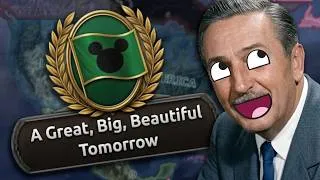 Thumbnail: What if DISNEY Rules the USA in Hearts of Iron 4?