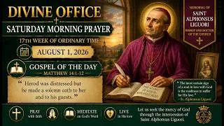 Thumbnail: Begin Your Saturday with God | Morning Prayer | St. Alphonsus Liguori | Aug. 1, 2026