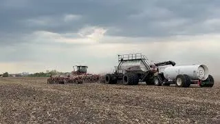 Thumbnail: 2026 Canola Planting in Manitoba Canada. Versatile & Bourgault combo!