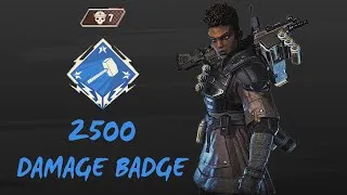 Thumbnail: 2500 DAMAGE BADGE - Apex Gameplay and Moments Episode #19