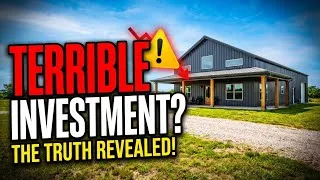 Thumbnail: Barndominiums Are a TERRIBLE Investment — Here's Why (2026 Reality Check)