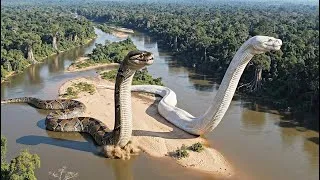 Thumbnail: Prehistoric Humans vs Titanoboa: The Deadliest Battle in Ancient History (Episode 21)!