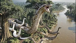 Thumbnail: Prehistoric Humans vs Titanoboa: The Deadliest Battle in Ancient History (Episode 20)!
