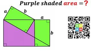 Thumbnail: Can you find area of the Purple shaded region? | (Rectangle) | #math #maths | #geometry