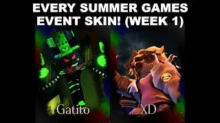 Thumbnail: WINNING WITH EVERY WEEK 1 SUMMER EVENT KILLER SKIN in Roblox Forsaken (Summer Games Update)