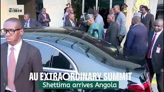 Thumbnail: AU Extraordinary Summit: Shettima arrives Angola
