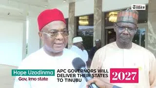Thumbnail: 2027: APC governors will deliver their states to Tinubu - Uzodinma 