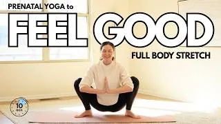 Thumbnail: 10-Minute Full Body Prenatal Yoga Stretches | SAFE FOR ALL TRIMESTERS