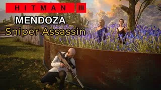 Thumbnail: The Farewell: Point-blank Sniper Assassin - No Loadout, Suit Only, No KO - Hitman 3 | Mendoza