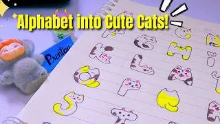 Thumbnail: Cách viết  bảng Chữ Cái Thành Mèo Siêu Cute! 🐱✨