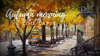 Thumbnail: Autumn | Painting | Как нарисовать городской пейзаж | Осеннее утро | Севастополь