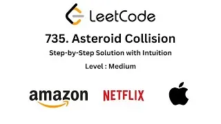 Thumbnail: 735. Asteroid Collision | Java | Hindi | Easy to Understand