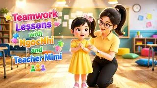 Thumbnail: Teamwork Lessons with NgocNhi and Teacher Mimi 🤝 ⭐