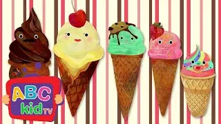 Thumbnail: Ice Cream Finger Family | Preschool Learning - ABC KidTV | Nursery Rhymes & Kids Songs