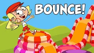 Thumbnail: Kids songs - BOUNCE by Preschool Popstars - preschool movement song for kids to jump and exercise
